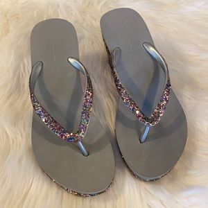 INC International Concepts flip flops NWOT